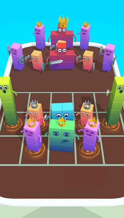 合并数字方块游戏