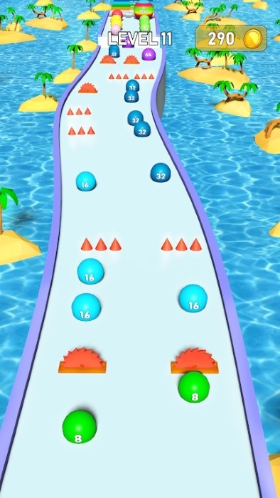 去球跑20483d游戏(going ball run 2048 3d)