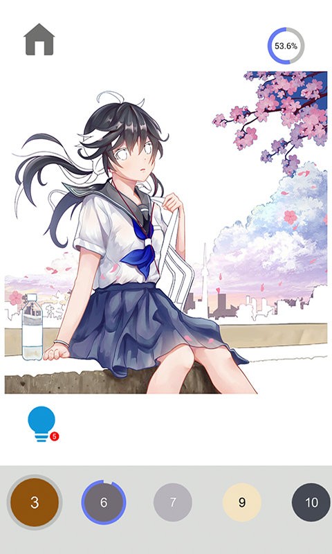 柒绘数字涂色游戏