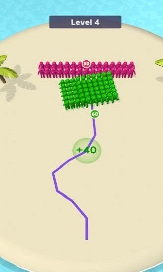 画线冲锋(draw team)