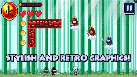 像素忍者冒险手机游戏