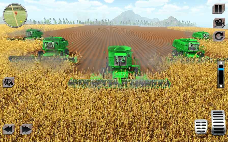真实拖拉机模拟驾驶游戏