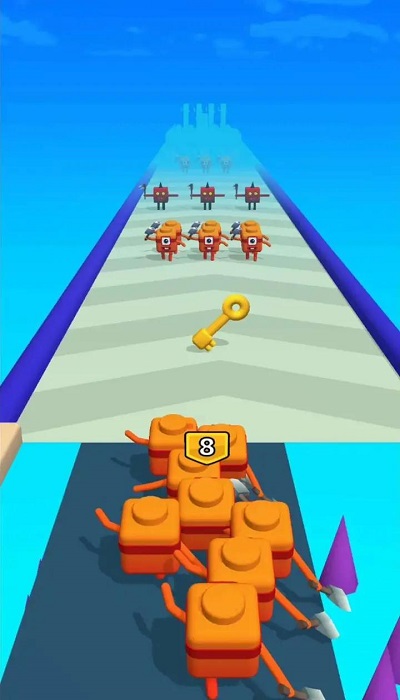 合并数字方块游戏