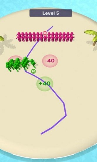 画线冲锋(draw team)