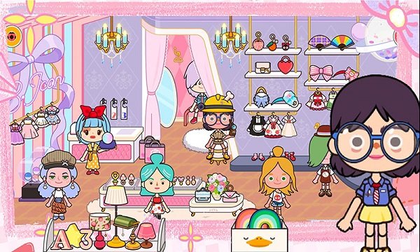 我的小镇城市机场游戏