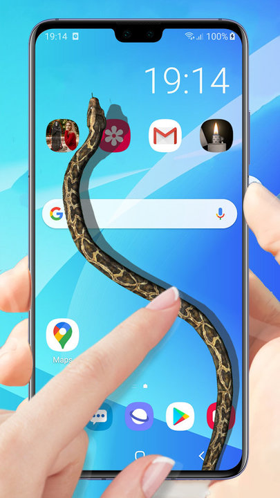 蜘蛛屏幕模拟恶作剧app