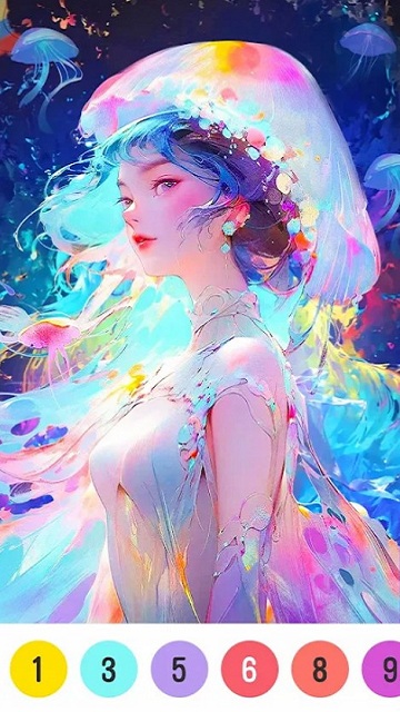 按数字着色填色游戏(Coloring by Number)