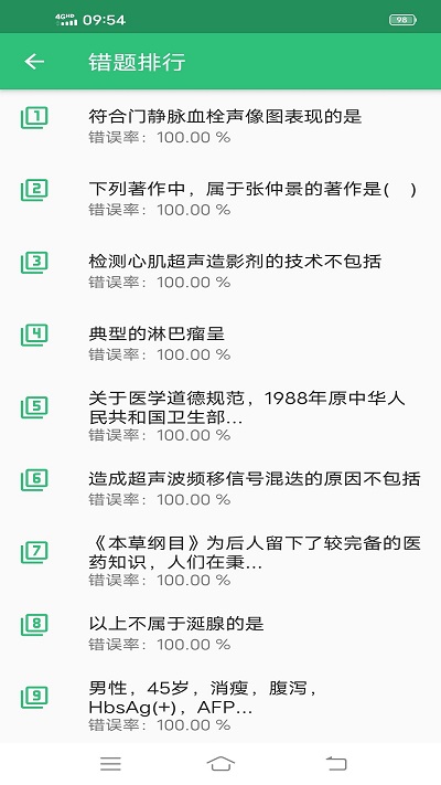 超声波医学主治医师题app