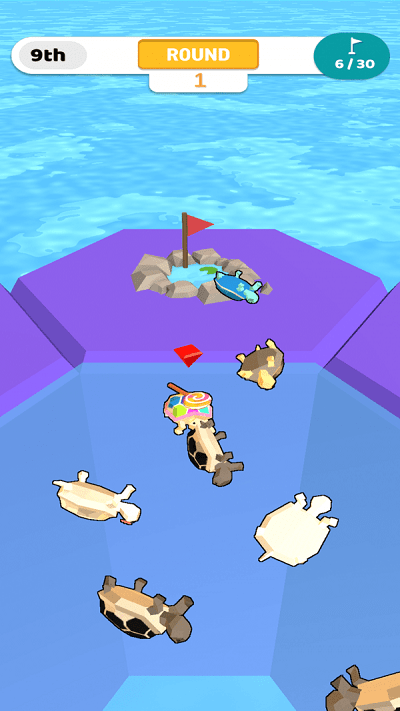 乌龟赛跑淘汰赛游戏