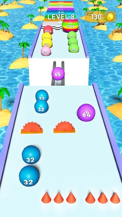 去球跑20483d游戏(going ball run 2048 3d)