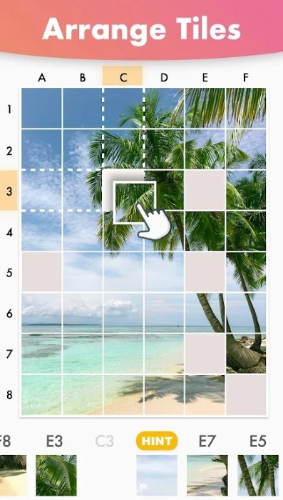 拼图按数字拼图游戏(tile match)