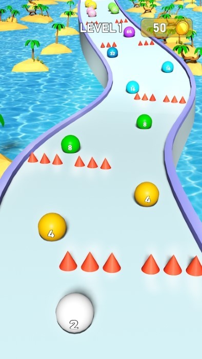 去球跑20483d游戏(going ball run 2048 3d)