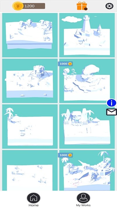 数字填色花园游戏