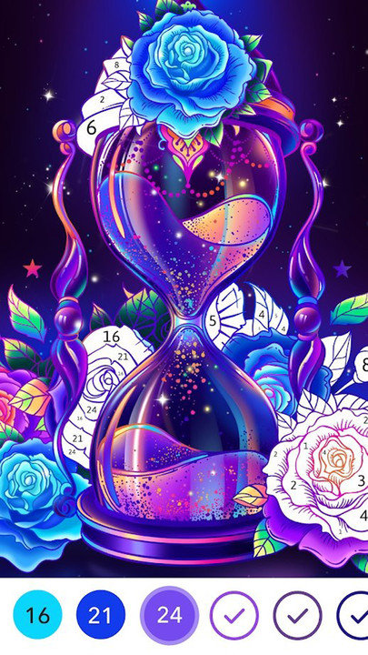 数字填色乐趣涂游戏