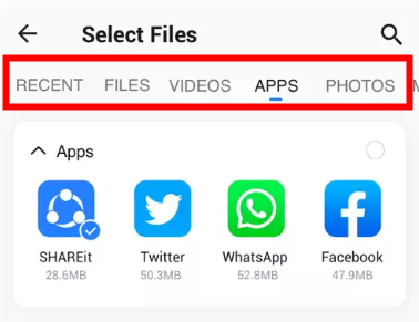 shareit传文件教程 shareit怎么传文件