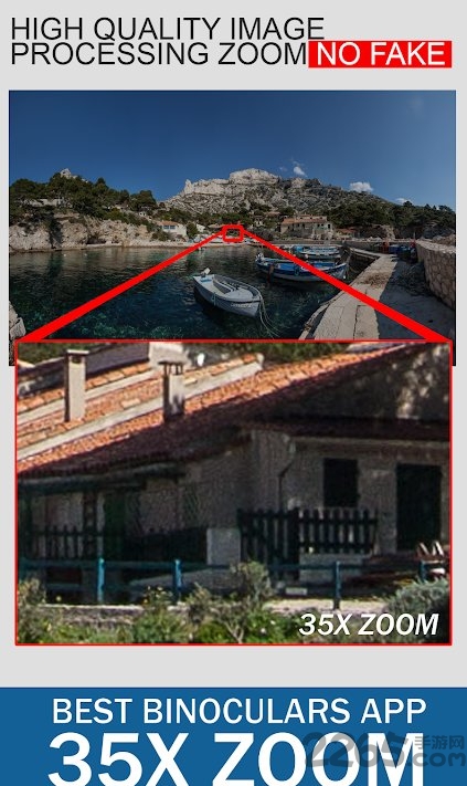 手机35倍高清望远镜软件(Binoculars 35x zoom Night Mode)