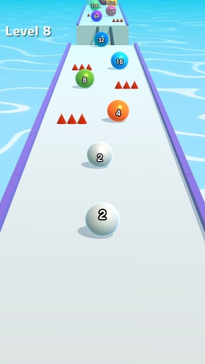 2048滚球球酷跑手游