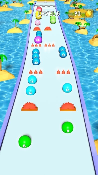 去球跑20483d游戏(going ball run 2048 3d)