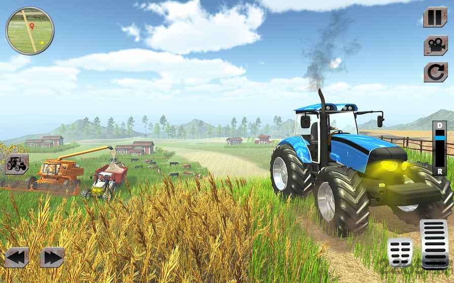 真实拖拉机模拟驾驶游戏