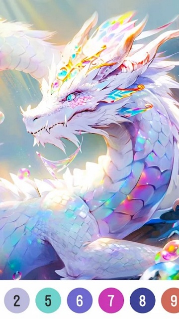 按数字着色填色游戏(Coloring by Number)