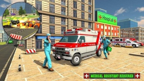医院救护车司机手机版(hospital ambulance driver game)