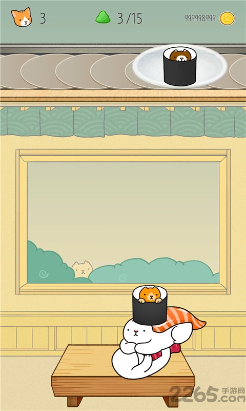 猫咪寿司叠叠乐游戏