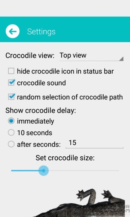鳄鱼在屏上爬软件