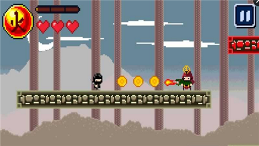 像素忍者冒险手机游戏