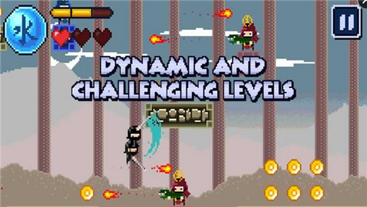 像素忍者冒险手机游戏