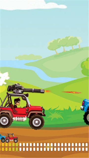 组装赛车射击对决游戏