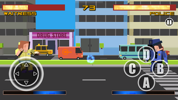 我的像素格斗世界游戏