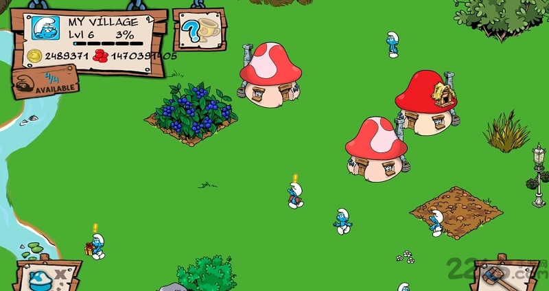 蓝精灵的村庄中文版