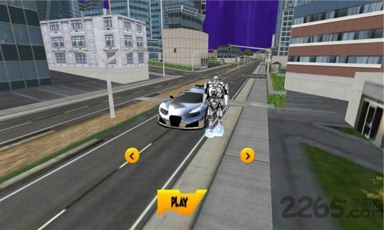 飞行机器人汽车模拟器下载