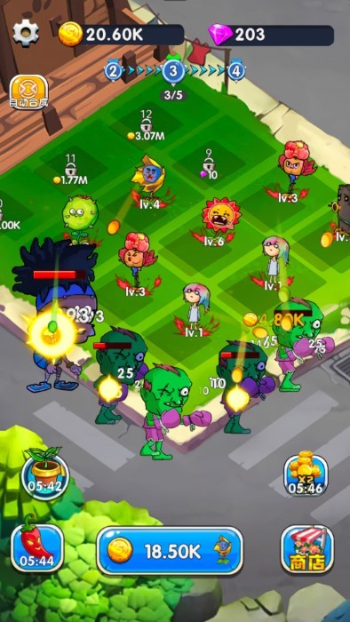 萌娘植物反击战游戏