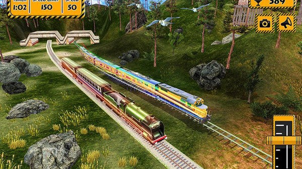 山地火车运行模拟器游戏