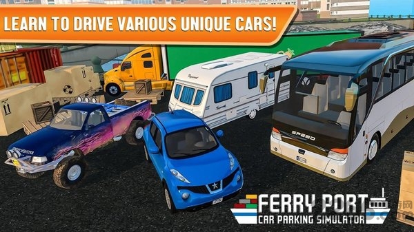 渡轮港口卡车停车模拟器最新版