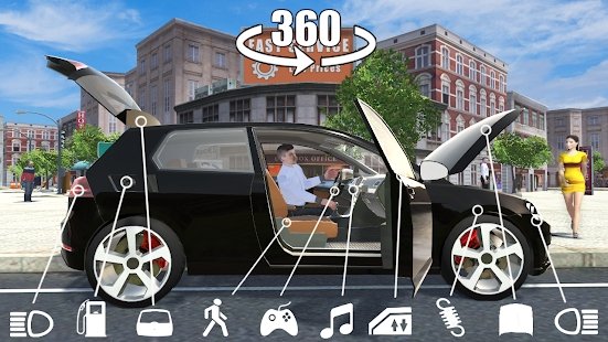 汽车模拟器高尔夫车型游戏