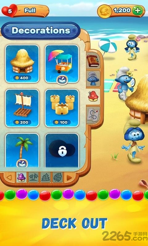 蓝精灵之泡泡枪手的故事无限金币版