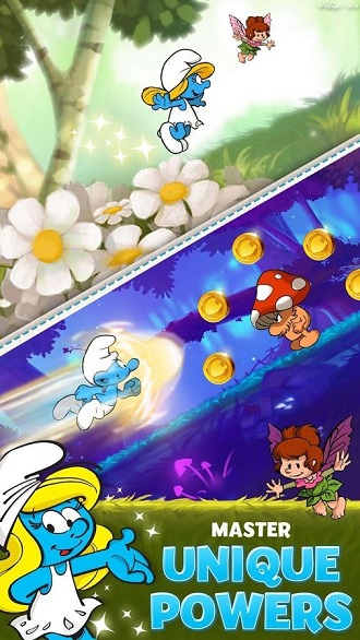 蓝精灵史诗跑酷无限金币版