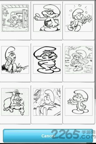 蓝精灵涂色手机版