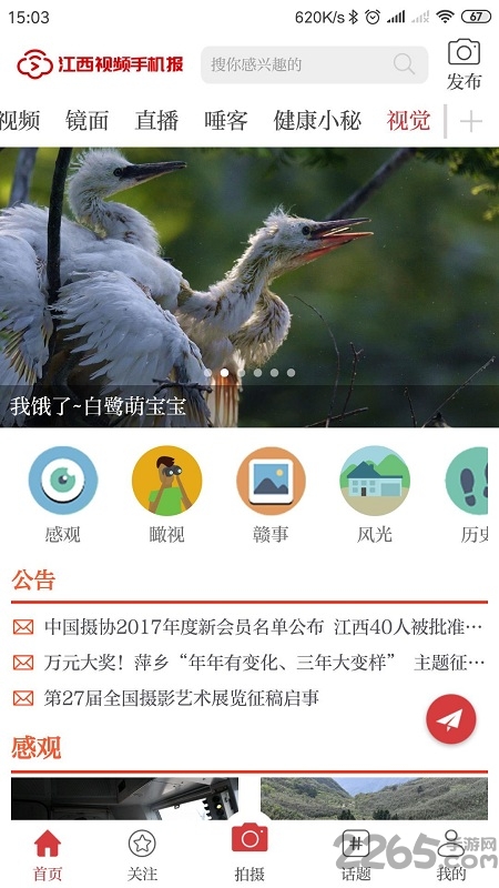 江西视频手机报客户端