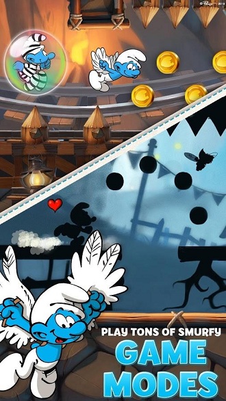 蓝精灵史诗跑酷无限金币版