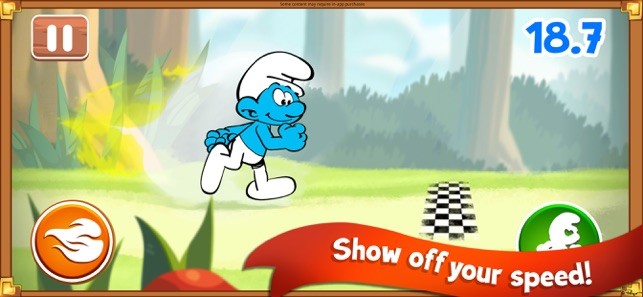 蓝精灵比赛完美版