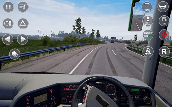 印度山区公交车道游戏