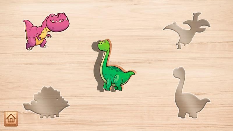 儿童益智拼图鸭app