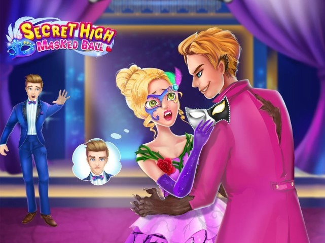 秘密高中2蒙面舞会故事