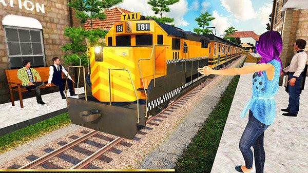 山地火车运行模拟器游戏