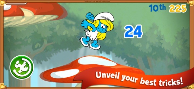 蓝精灵比赛完美版