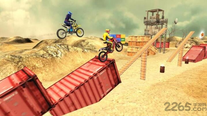 欢乐的摩托车游戏