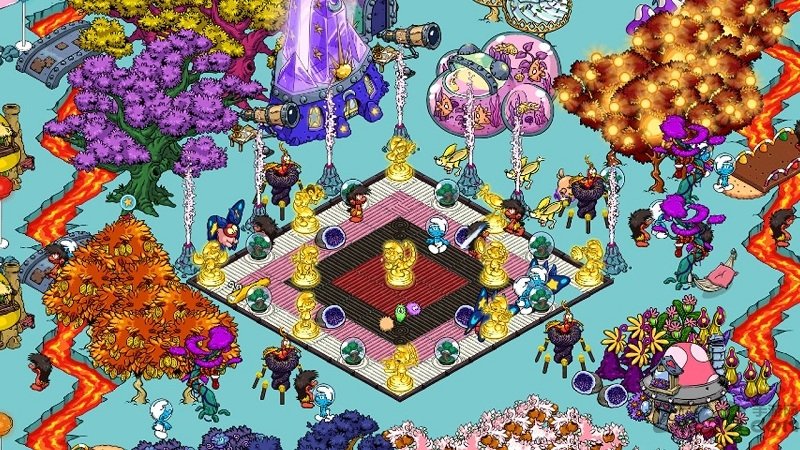 蓝精灵村庄最新破解版